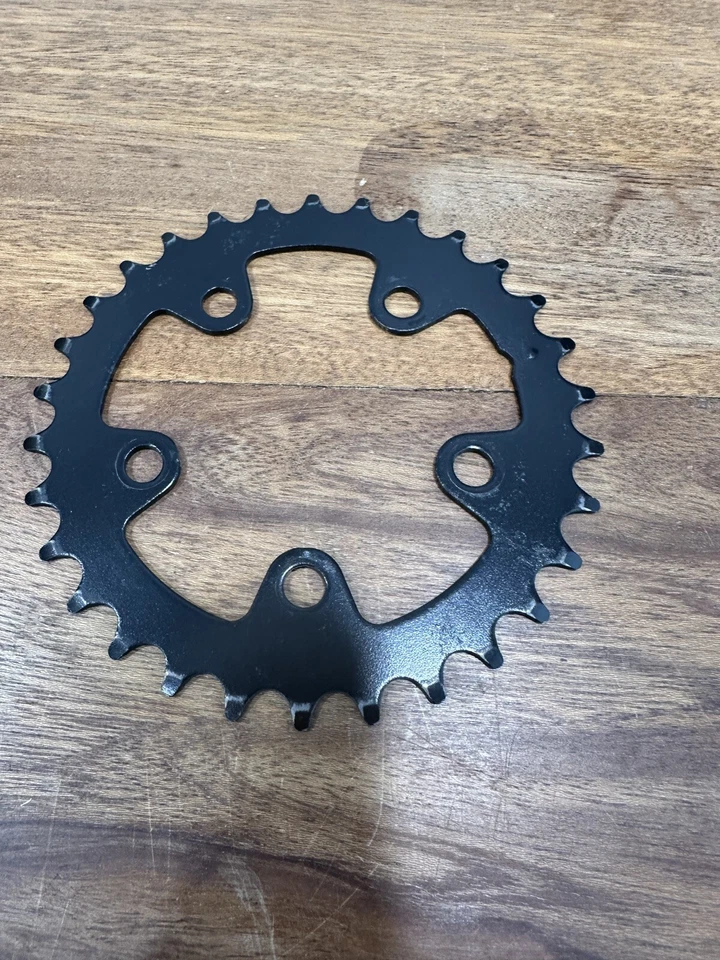 Plato de colección 30 dientes 74 BCD 30t acero negro MTB bicicleta de carretera Foto 1 de 4