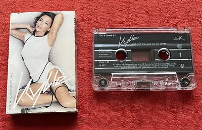 KYLIE MINOGUE - CASSETTE SINGLE IN CARD SLEEVE - CAN'T GET YOU OUT OF MY HEAD - Image 1 of 4