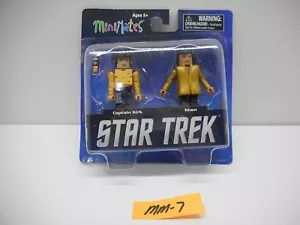 Minifigures Minimates Star Trek CAPTAIN KIRK & KHAN Diamond Select 2013 - NUOVO - Foto 1 di 5