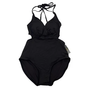 Sunn Lab Swim Womens Size XS One-Piece Monokini Swimsuit Black - Picture 1 of 8