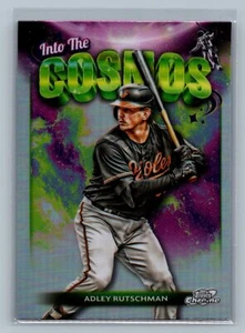 2024 Topps Chrome Cosmic #ITC-1 Adley Rutschman Into The Cosmos Orioles - Picture 1 of 2