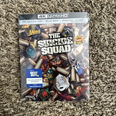 The Suicide Squad (Best Buy Exclusive SteelBook 4K UHD, Blu-ray, Digital) OOP - Image 1 of 2