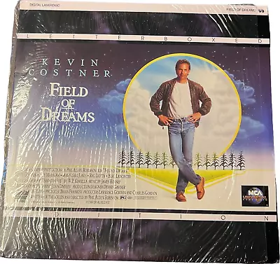 1989 Field of Dreams Letterboxed Ed. Laserdisc Kevin Costner Ray Liotta Baseball - Imagem 1 de 3