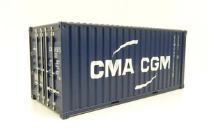 Tekno 81623 20ft Shipping Container CMA CGM Load for Skel trailer - Scale 1:50 - Picture 1 of 5