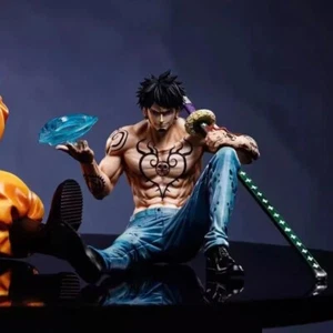 Trafalgar Law Figure 9.5cm One Piece PVC Anime Model Toy w/ Box - Picture 1 of 7
