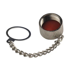 15pcs Protective Cover Dust Cap for N-Type Jack Female connector with Ring chain - Picture 1 of 4