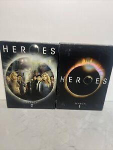 Heroes - Season 1 & 2 (DVD, 2008, 4-Disc Set) Fast Shipping