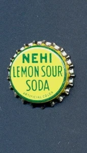 Vintage 1930s Nehi Lemon Sour Soda Bottle Caps - Original NOS Lot of 10 Unused - Picture 1 of 1