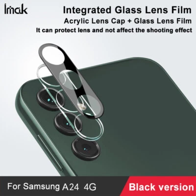 Imak Para Samsung Galaxy A24 4G, Tapa Lente Cámara Película Protector Versión Negra Foto 1 de 4