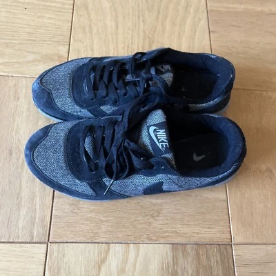 Nike eclipse herringbone black and grey sneakers size 9.5 - Image 1 of 4