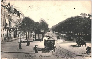 CPA Carte Postale Belgique Bruxelles Avenue Louise 1908 VM81353ok - Picture 1 of 2