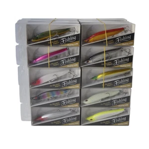 50 Stück 0,42 Unzen 3,15 Zoll Karpfen sinkende harte Angelköder Alburnus Elritze Crankbait - Bild 1 von 7