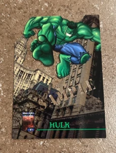1997 Fleer Marvel Premium QFX Lazer Blast Sample Hulk #3 - Bild 1 von 2