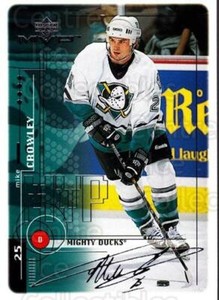 1998-99 Upper Deck MVP Silver Script #5 Mike Crowley