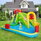 Inflatable Bouncy Castle with Water Slide and Pool Area for Kids