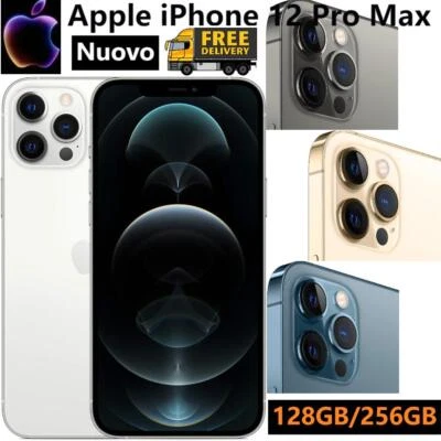 Nuovo Apple  iPhone 12 Pro Max (5G) Smartphone - 128GB 256GB - Senza contratto - Immagine 1 di 4