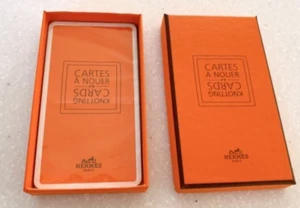 Hermes Cartes a Nouer Knotting Cards No.6 HOW TO Knott Scarf From Japan New - Picture 1 of 3