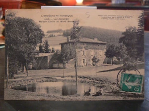 cpa 07 la louvesc maison claire et mont besset - Bild 1 von 1