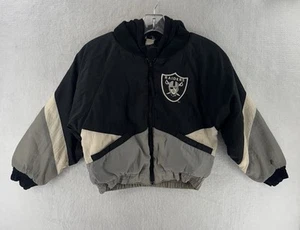 Vintage 90s LA Oakland LV Raiders Jacket Youth Size Small (8) Rare - Bild 1 von 20