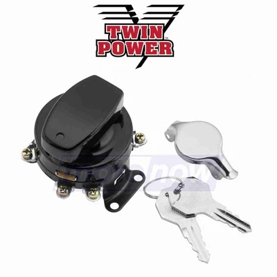 Twin Power Fat Bob Style Ignition Switches for 2013-2017 Harley Davidson lb Foto 1 de 4