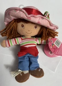 Strawberry Shortcake Ban Dai Plush 6" Tags Attached - Imagen 1 de 6