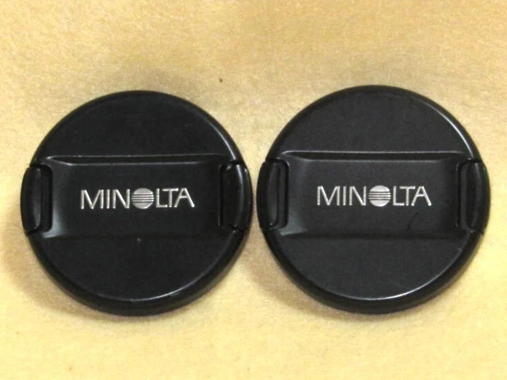 Minolta LF-1155 55mm Lens Caps 2-Piece Set Used Free Shipping - Image 1 of 1