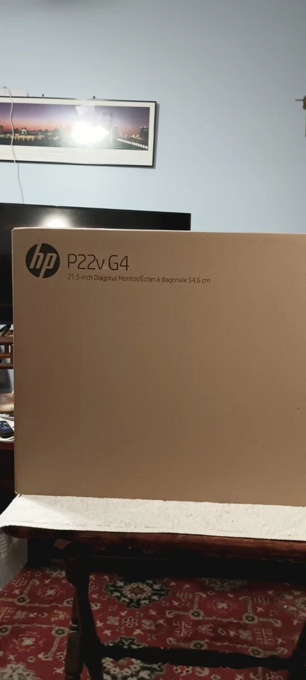Hp P22v G4 21.5" Full HD 1920x1080 60Hz 5ms LED LCD TN Monitor HDMI VGA - Image 1 of 2