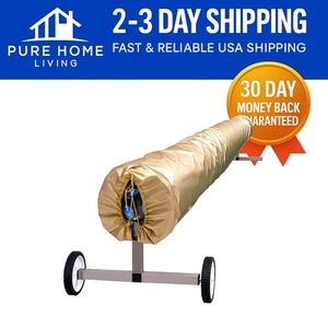 All-Season 18FT Heavy Duty Pool Cover - Waterproof Solar Blanket with Drawstring - Picture 1 of 10