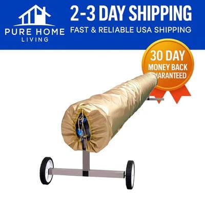 All-Season 18FT Heavy Duty Pool Cover - Waterproof Solar Blanket with Drawstring - Image 1 of 4