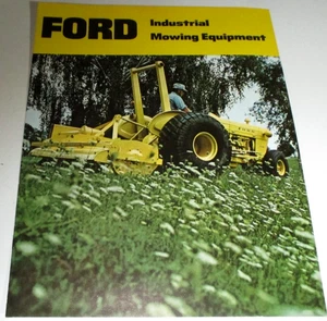 Ford Trattore Industriale "ATTREZZATURA FALCIANTE" Brochure AD-7362A Falce Tagliabordi - Foto 1 di 5