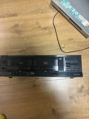 Kenwood estéreo doble casete deck KX-57CW Foto 1 de 3