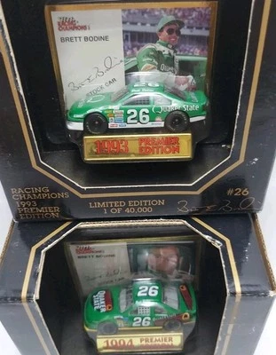 Brett Bodine #26 Racing Champions Edición Premier 1993 y 1994 Diecast 1:64 Nuevo en caja Foto 1 de 4