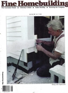 Fine Homebuilding Magazine~ June/July 1988 Siding with Clapboards Tudor Hardtop - Picture 1 of 1