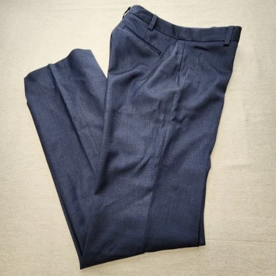 Calça social feminina Brooks Brothers Lucia fit lã elástica azul marinho 2 - Imagem 1 de 4