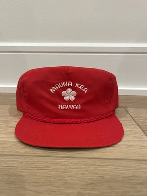 Sombrero De Colección Nuevo Sin Etiquetas Mauna Kea Beach Hotel Hawaii EE. UU. Imperial Trucker Gorra Correa Foto 1 de 4