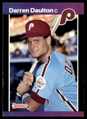 1989 Donruss Darren Daulton Philadelphia Phillies #549 - Image 1 of 2