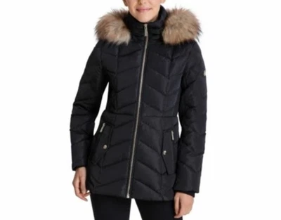 Michael Kors 皮草装饰羽绒外套  — 第 1/4 张图片