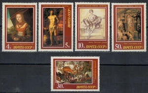 RUSSIA 1987 Quadri di pittori occidentali 5v MNH** - Imagen 1 de 1