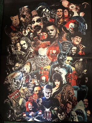 Alfombra de terror I love Horror aprox. 23,5 in x 31,5 in Tales Of The Crypt & More NUEVO Foto 1 de 4