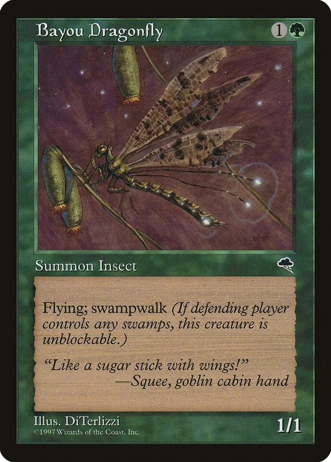 Bayou Dragonfly - 215 / English / Moderately Played - Image 1 of 1