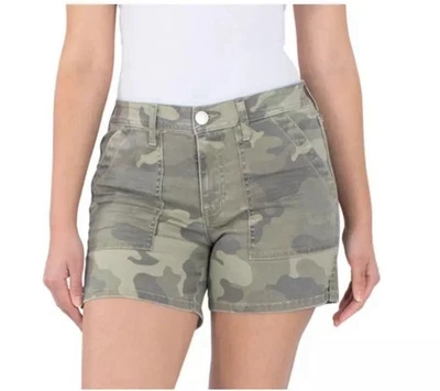 Pantalones Cortos Utilitarios Seven7 Para Mujer 5" Entrepierna Camuflados Talla 12 Nuevos Con Etiquetas Foto 1 de 3
