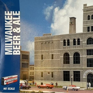Walthers Cornerstone Scala Ho Milwaukee Birra & Ale #933-3024 Completo - Foto 1 di 15