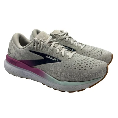 Zapatillas Brooks Para Mujer 10 Anchas (D) Ghost 16 Blanco/Gris/Azul Estado 1204071D175 Foto 1 de 4