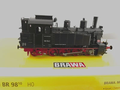 Brawa 40554= BR 98.10 DB Epoche III Tenderlok Dampflok Metall DC DSS wie neu! - Bild 1 von 4