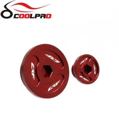 Tapa de tapón de tornillo recto para HONDA CRF150R CRF250R/450R CRF230F/M Foto 1 de 4