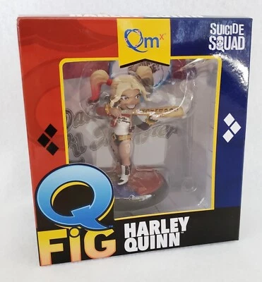 Figura de acción coleccionable Harley Quinn Escuadrón Suicida Q-Fig DC QMX para adultos, NUEVA EN CAJA Foto 1 de 4