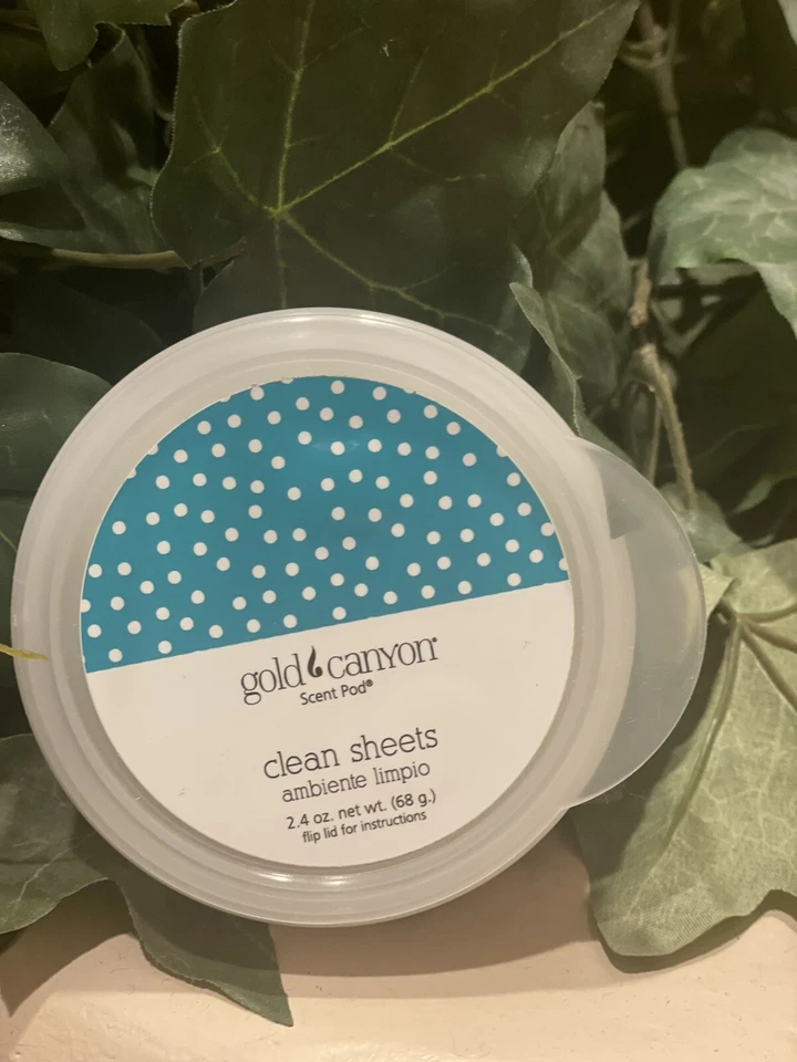 NUEVO•Gold Canyon Candles Scent Pod. Hojas limpias ~ cera fundida • 2,4 oz* Foto 1 de 1