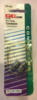 RCA FEMALE CONNECTORS 30-528 - Image 1 of 4