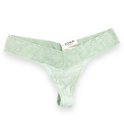 Tanga de encaje abrazable Soma Intimates ~Eucalipto~ Talla: XL [Nuevo con etiquetas] Foto 1 de 4
