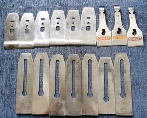 Stanley/Record Plane Irons/Blade Caps ChippersBailey Record Etc Plane - Picture 1 of 16